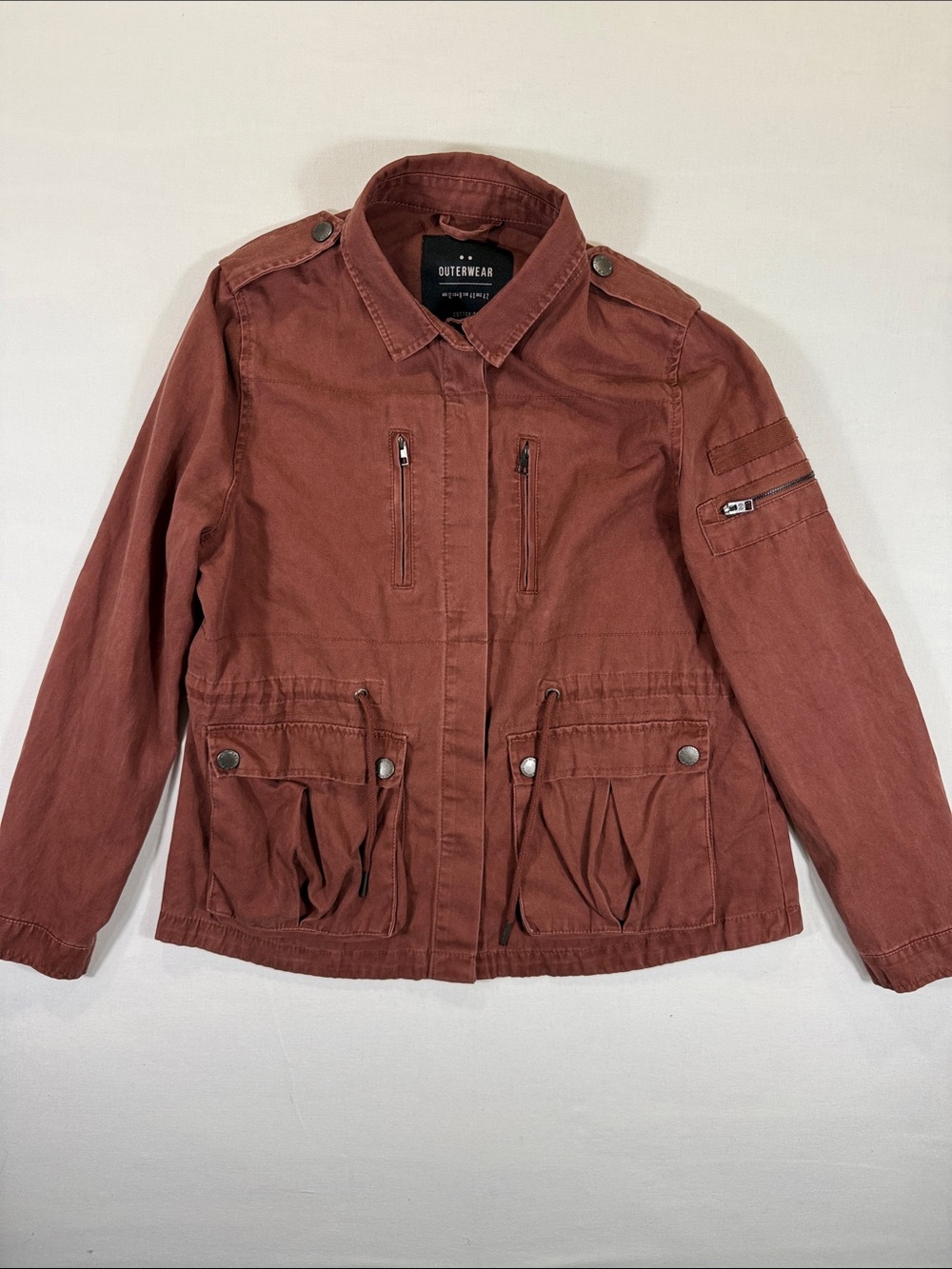 Cotton On Women's Rusty Red Utility Jacket